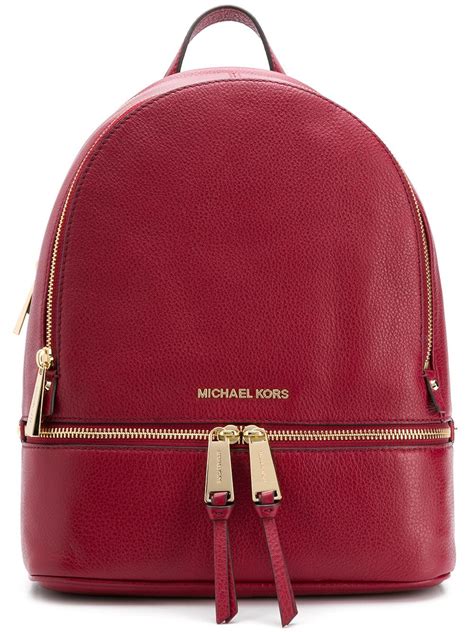 michael kors rhea zaino|MICHAEL MICHAEL KORS Zaino medio Rhea in pelle.